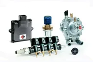 Комплект мини BRC LPG Alba 4цил. (рампа GP13 Новый)