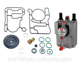 Ремкомплект редуктора BRC GENIUS MAX MY14 C/VS GREY (02RR00502508) с защитным клапаном