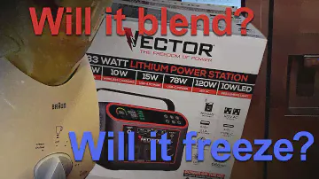 Vector 733 Watt Lithium Power Station Model VECLIPS6